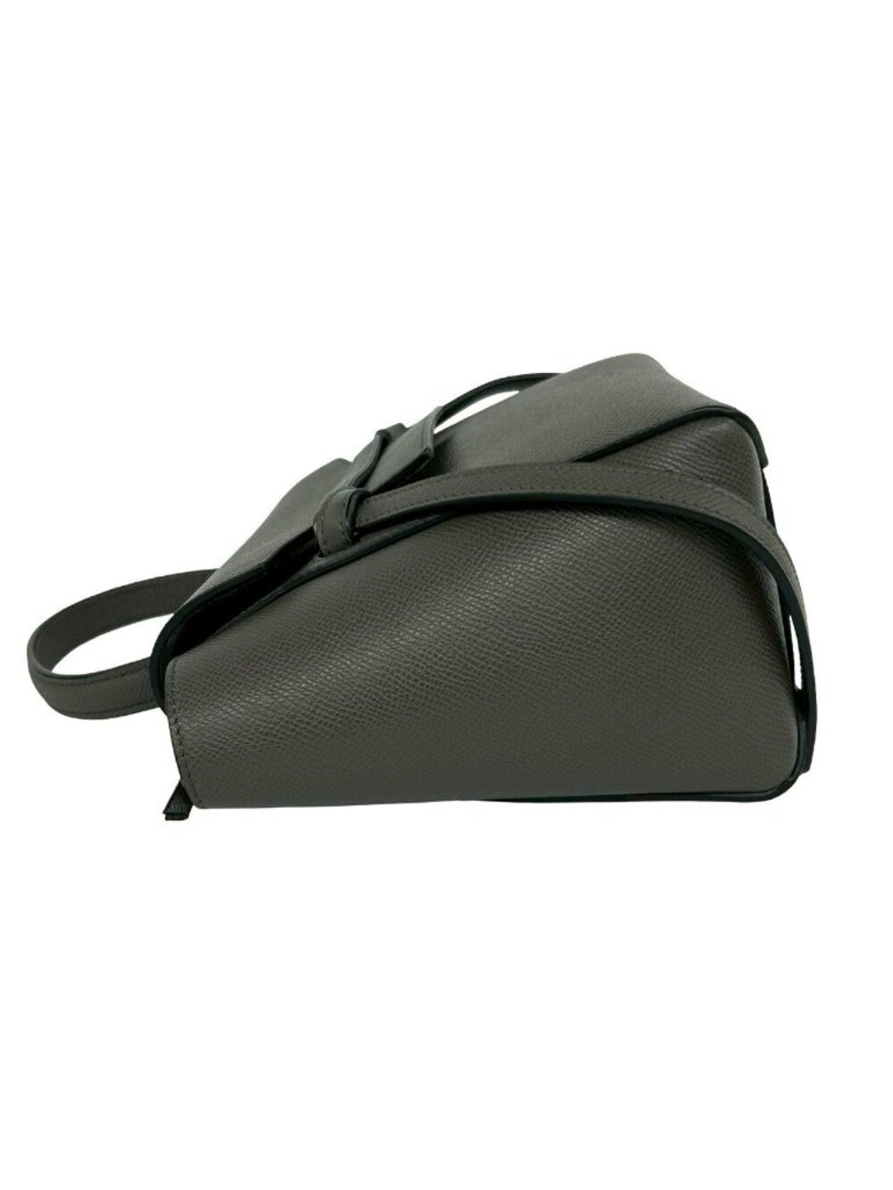Celine Belt Bag Nano Leather 2-Way Mini Tote Gray - Picture 5 of 9